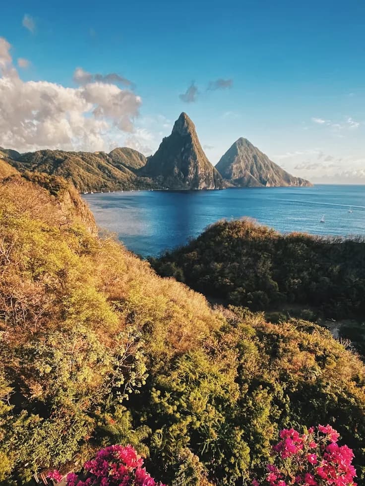 St Lucia editorial photograph
